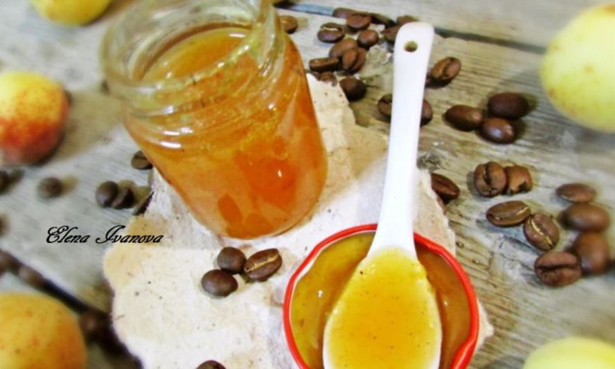 Рецепт джема кофейного абрикос с ванилью
