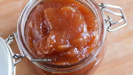 грушевый джем с ванилью