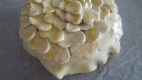 камамбер с клубничным джемом