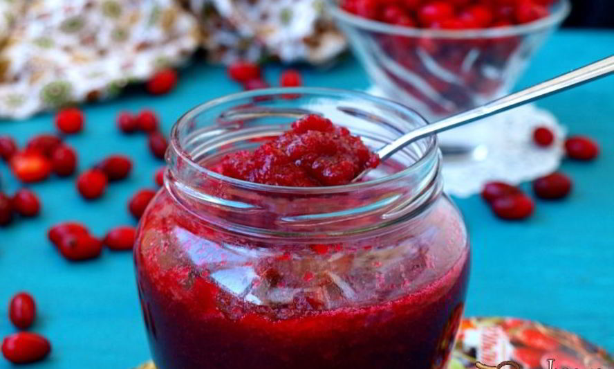 Рецепт кизилового джема