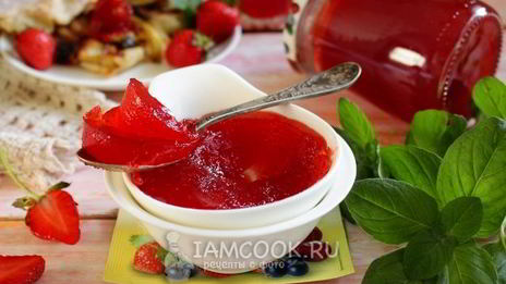 клубничный джем с пектином