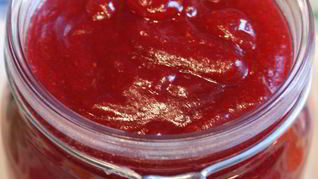 Клюквенно-яблочный джем с тимьяном