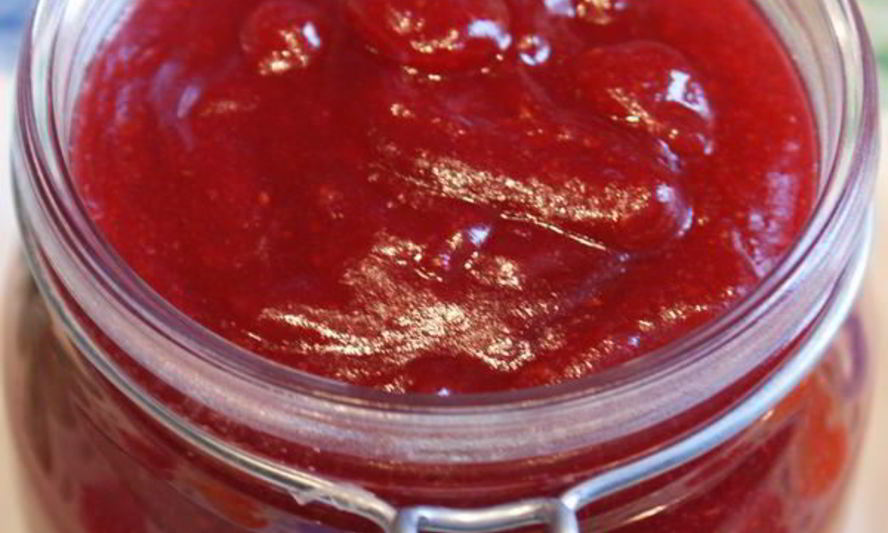 Рецепт клюквенно-яблочного джем с тимьяном