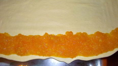 нежный рулет с джемом