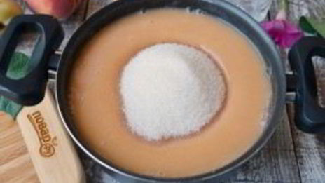 персиковый джем