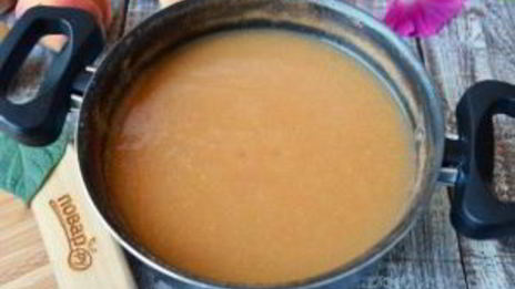 персиковый джем