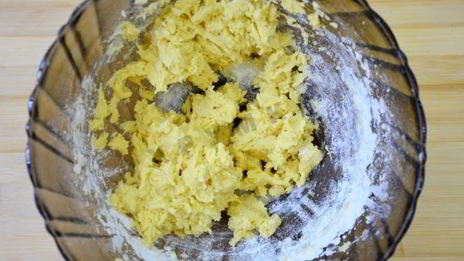 песочные корзинки с джемом