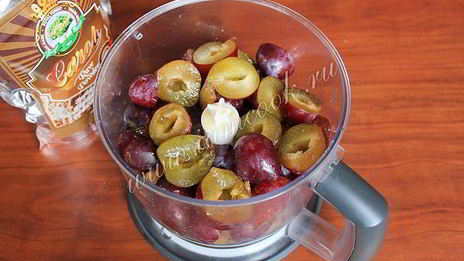 сливовый шоколадный джем