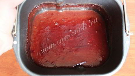 сливовый шоколадный джем