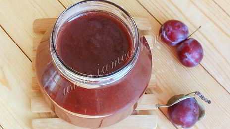 сливовый шоколадный джем