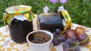 Виноградно-сливовый джем