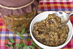 Икра из баклажанов на зиму