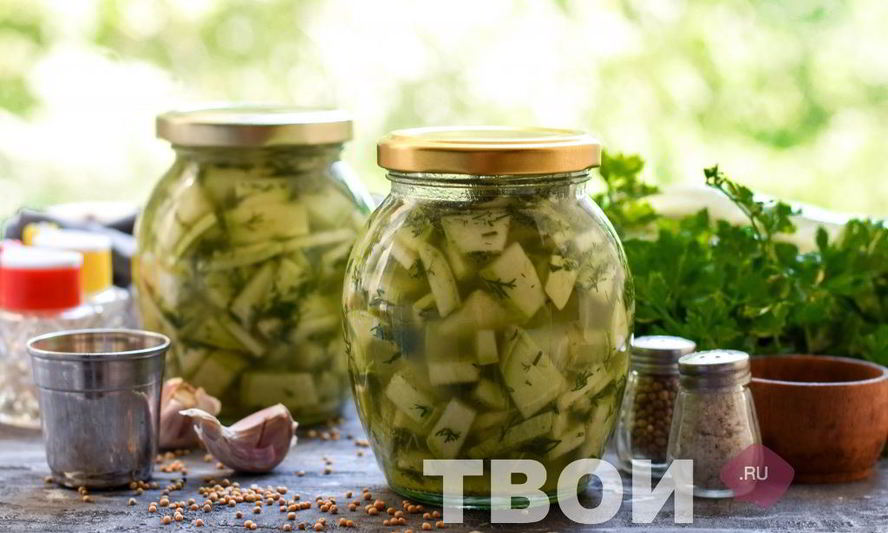 Рецепт кабачков на зиму
