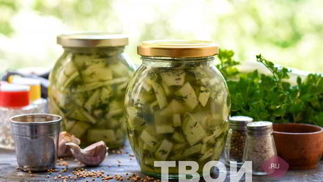 кабачки на зиму