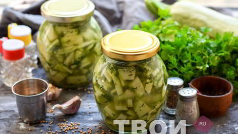 кабачки на зиму