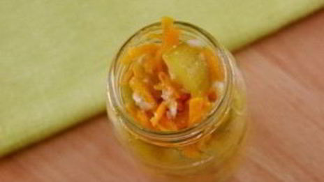 кабачки с морковкой на зиму