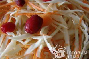 Капуста хрустящая квашеная