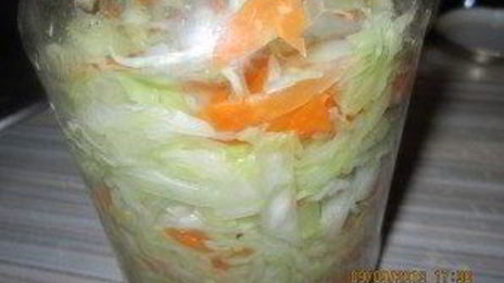 капуста хрустящая на зиму