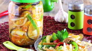 Хе из баклажанов на зиму