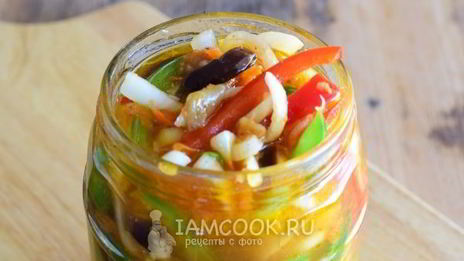 хе из баклажанов на зиму