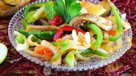 хе из баклажанов на зиму