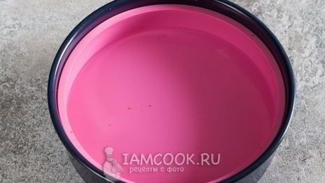 клубничное компоте для торта