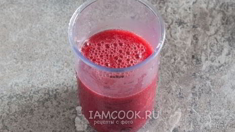 клубничное компоте для торта