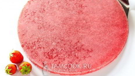 клубничное компоте для торта