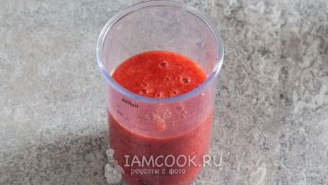 клубничное компоте для торта