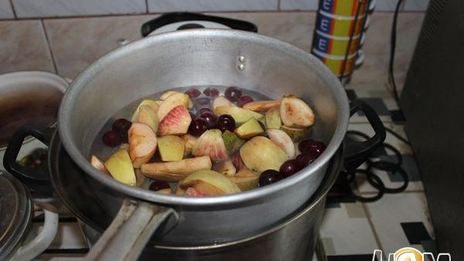 компот ассорти с шалфеем