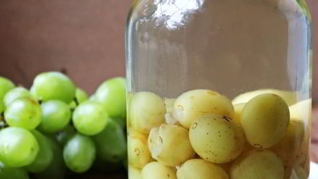 компот из белого винограда на зиму