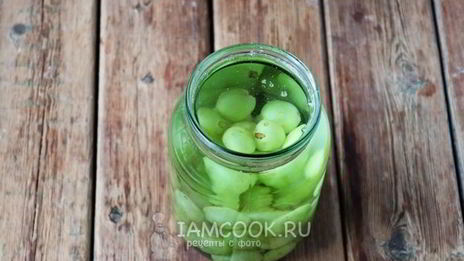 компот из белого винограда на зиму