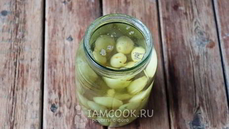 компот из белого винограда на зиму