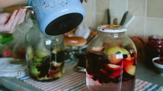 Компот из черемухи