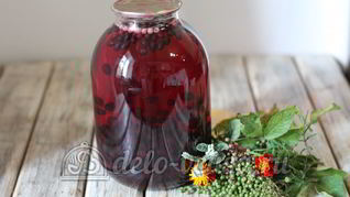 Компот из черной смородины