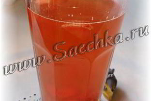 Компот из ревеня