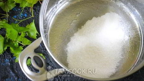 компот из синего винограда на зиму