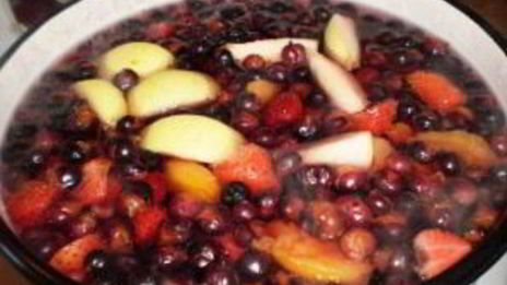компот из свежих ягод