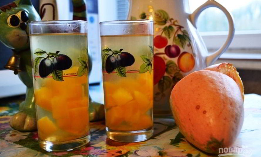 Рецепт компота из тыквы в мультиварке