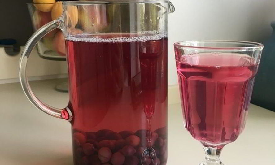 Рецепт компота из винограда