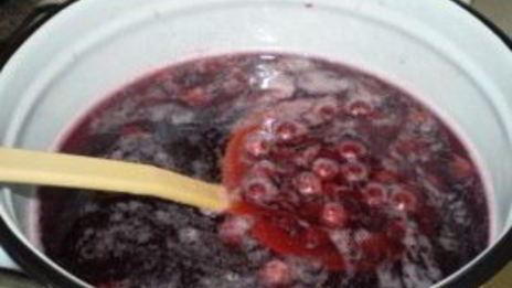 компот из вишни с косточками