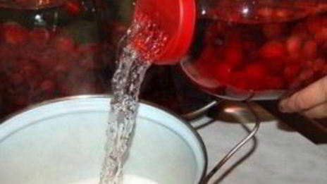 компот из вишни