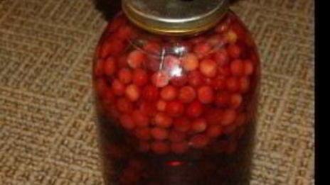 компот из вишни