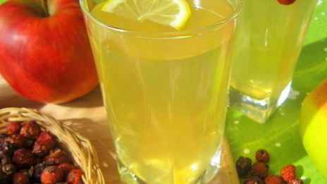 компот с шиповником и имбирем