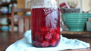 Вишневый компот детям