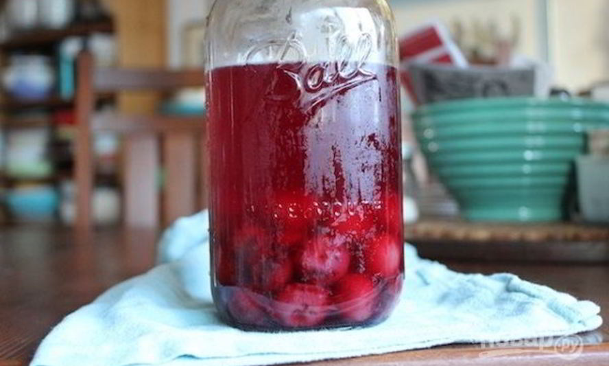 Рецепт вишневого компота детям