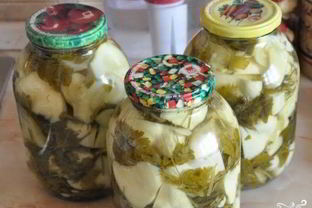 Консервированные патиссоны без уксуса