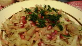 Квашеная капуста с грибами