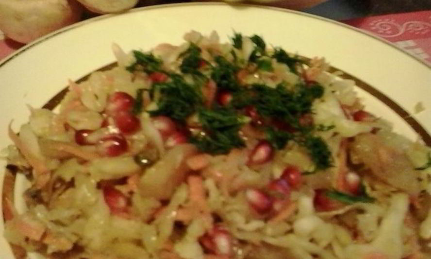 Рецепт квашеной капусты с грибами