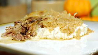 Квашеная капуста со свининой